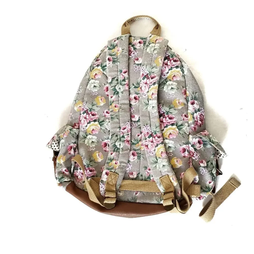 Madden Girl | Floral Backpack Vegan Leather Trim